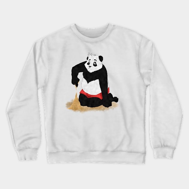 playing in the sand Crewneck Sweatshirt by Unit02